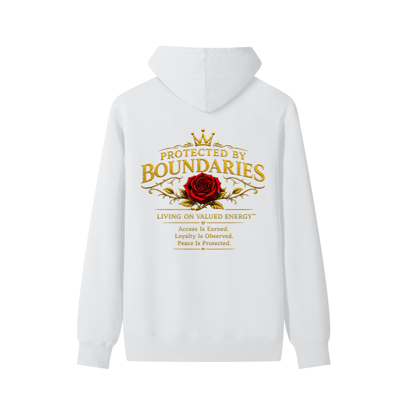 Protected By Boundaries (Women) Classic Cotton Hoodie