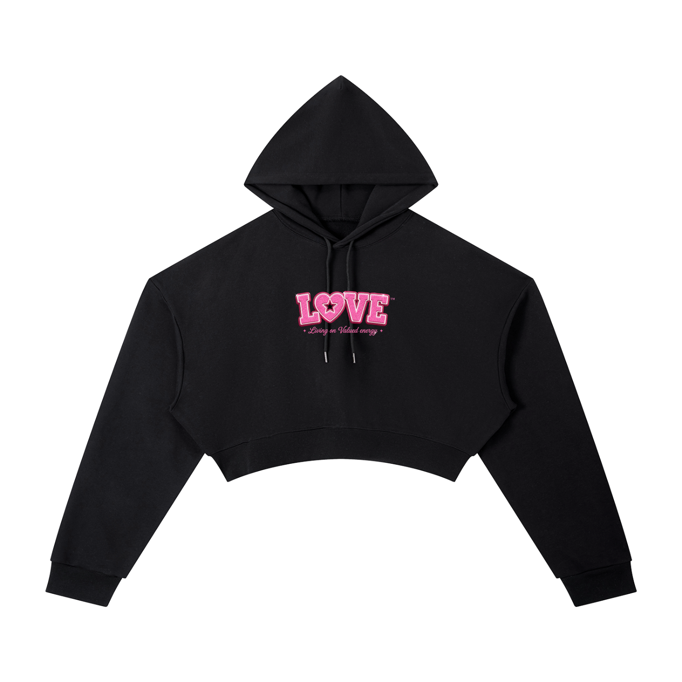 Catching Feelings Responsibly Cropped Hoodie