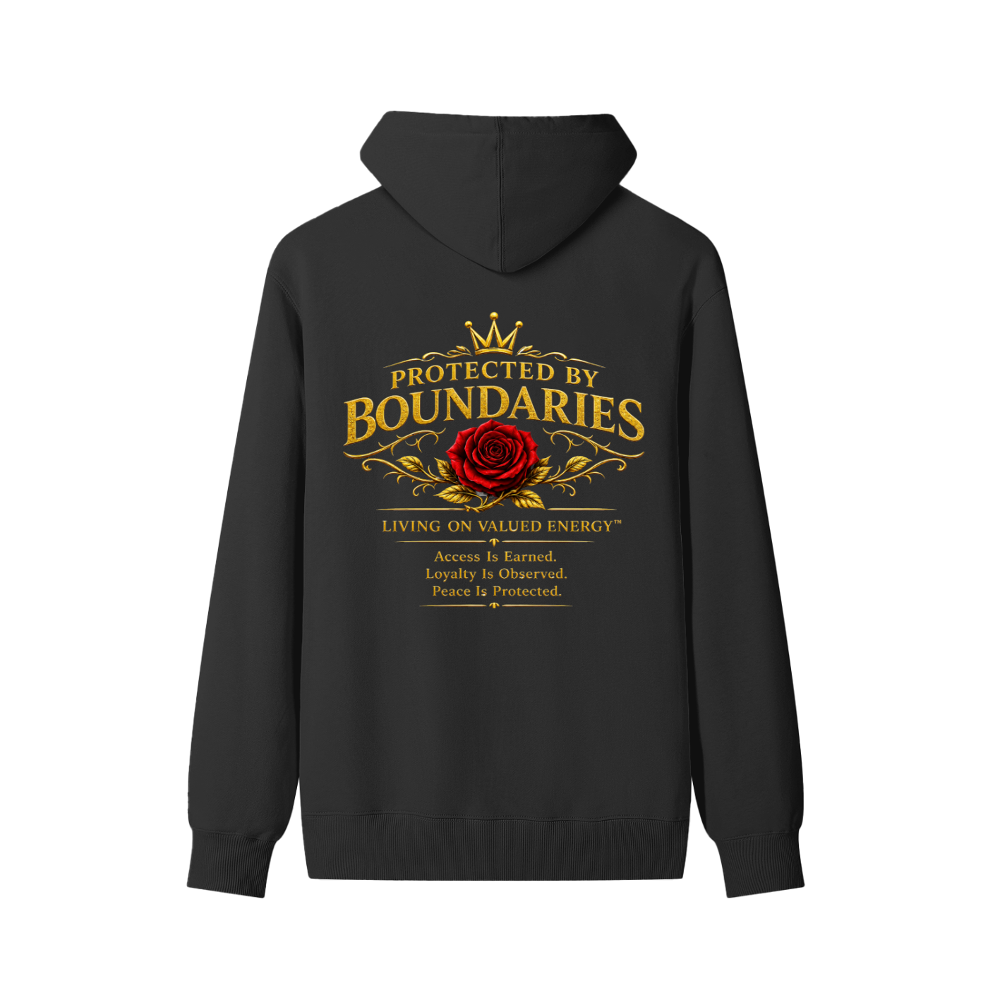 Protected By Boundaries (Women) Classic Cotton Hoodie