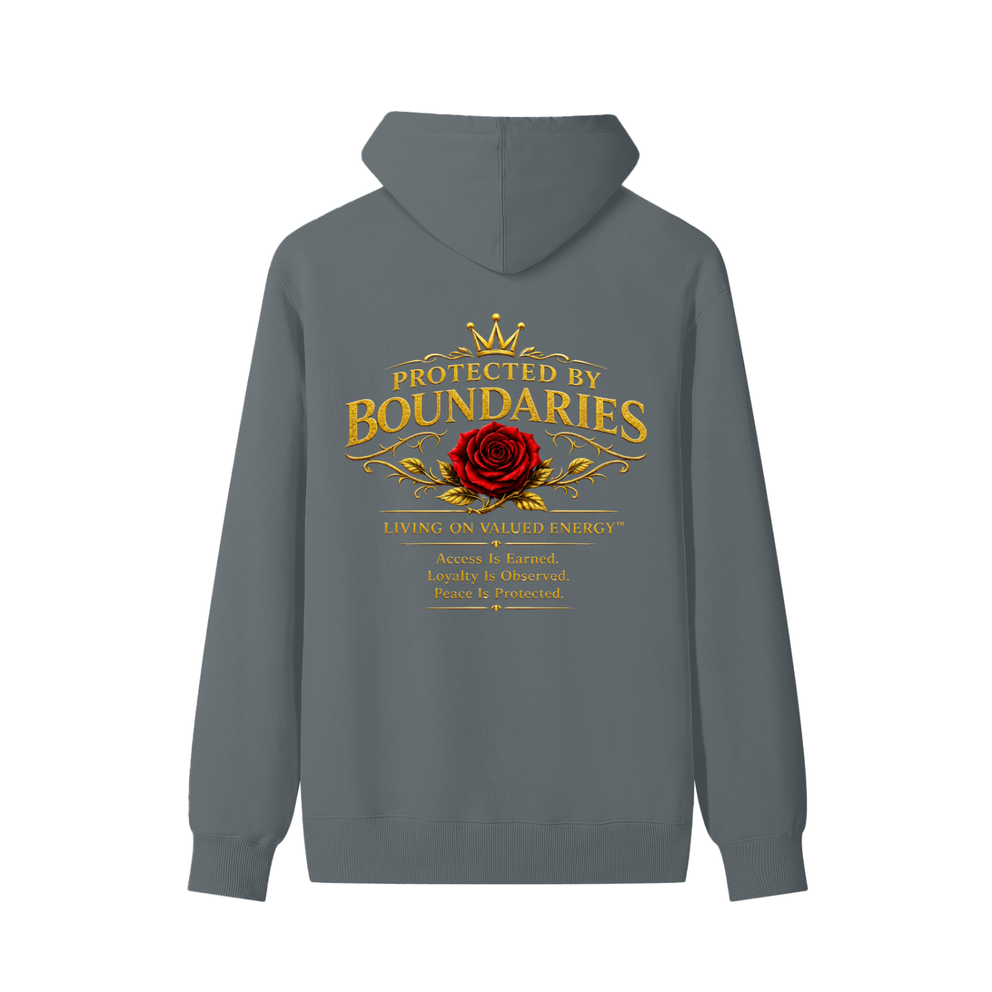 Protected By Boundaries (Women) Classic Cotton Hoodie