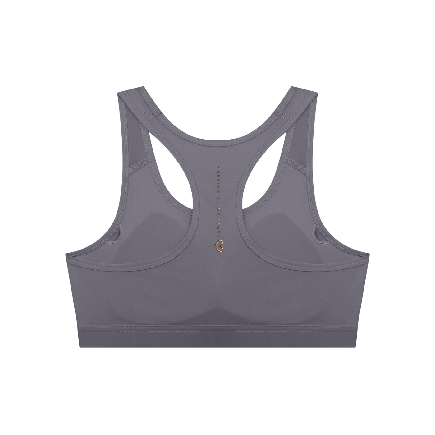 Refine to be Fine (Love) Women's Cropped Sports Bra