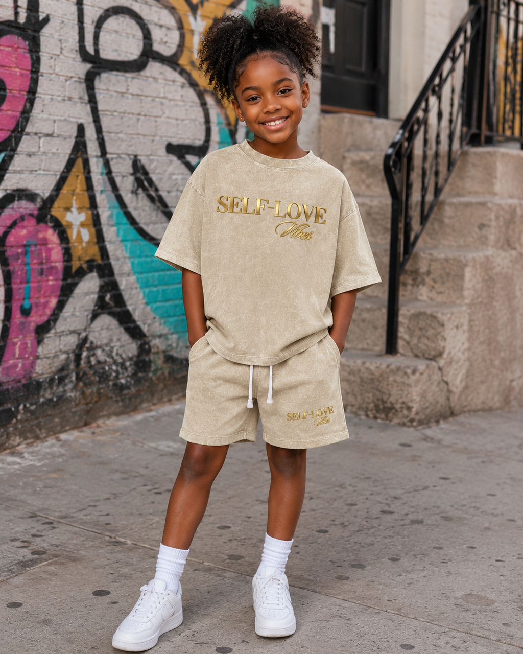 Self-Love Snow Washed Set