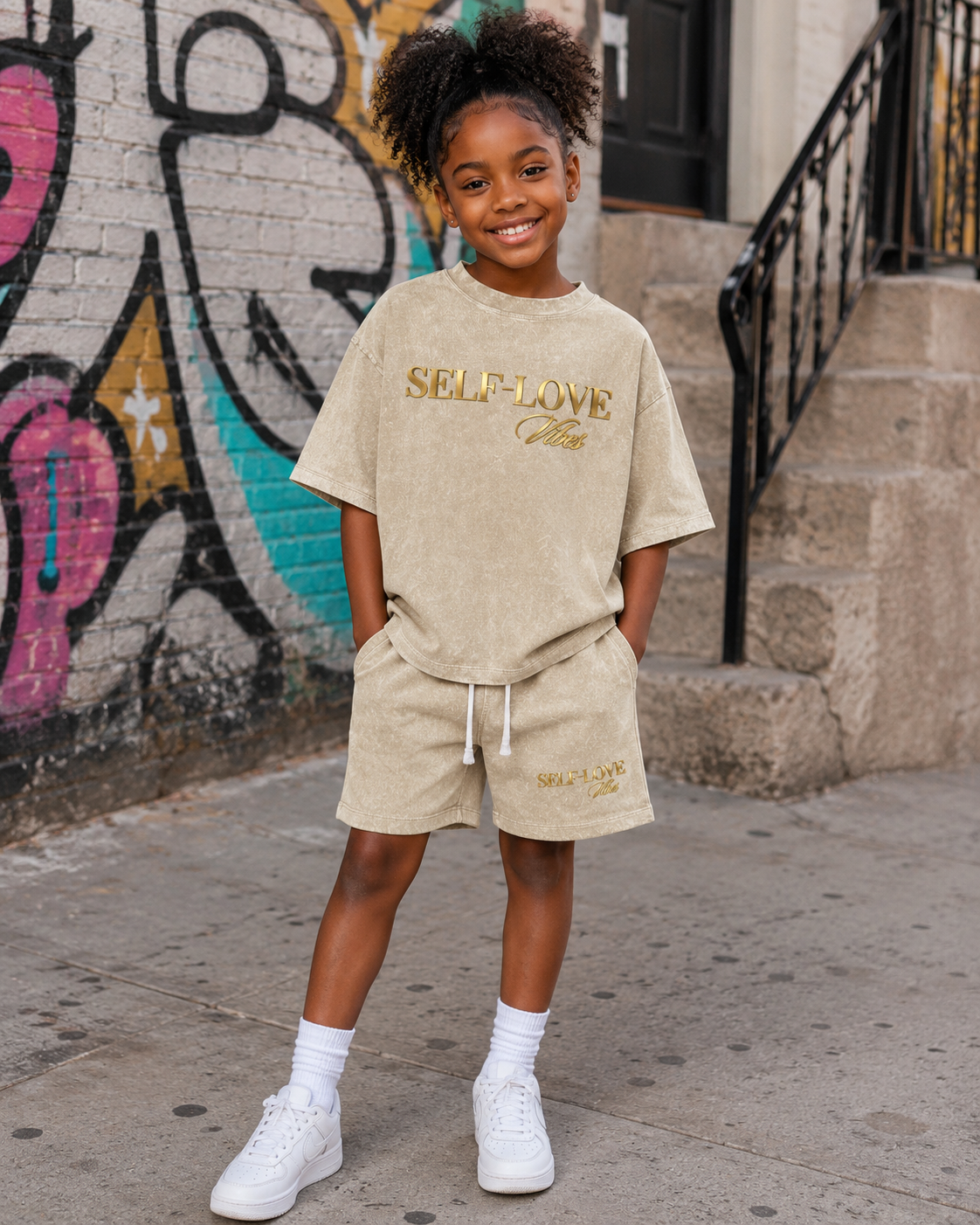 Self-Love Snow Washed Set