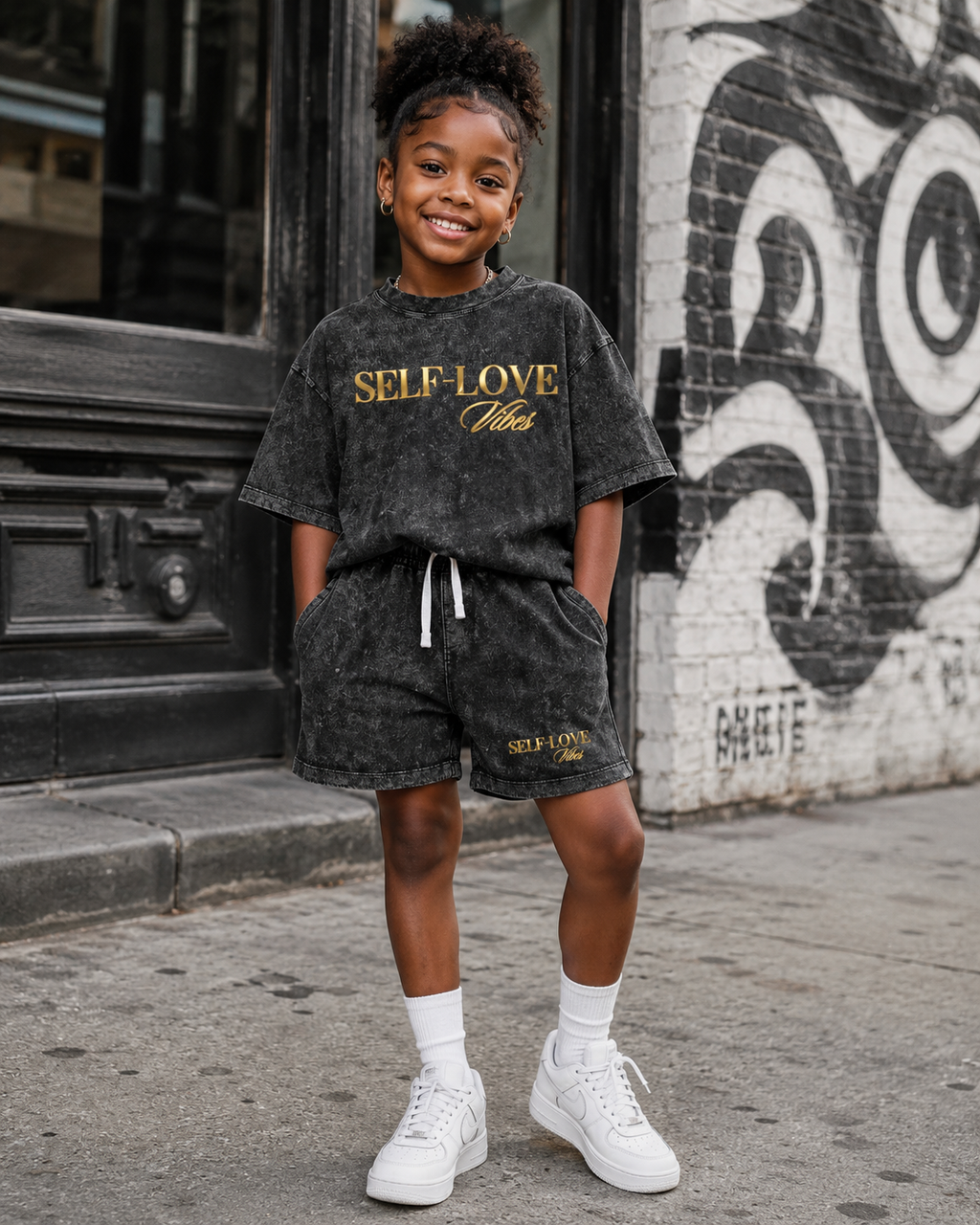 Self-Love Snow Washed Set