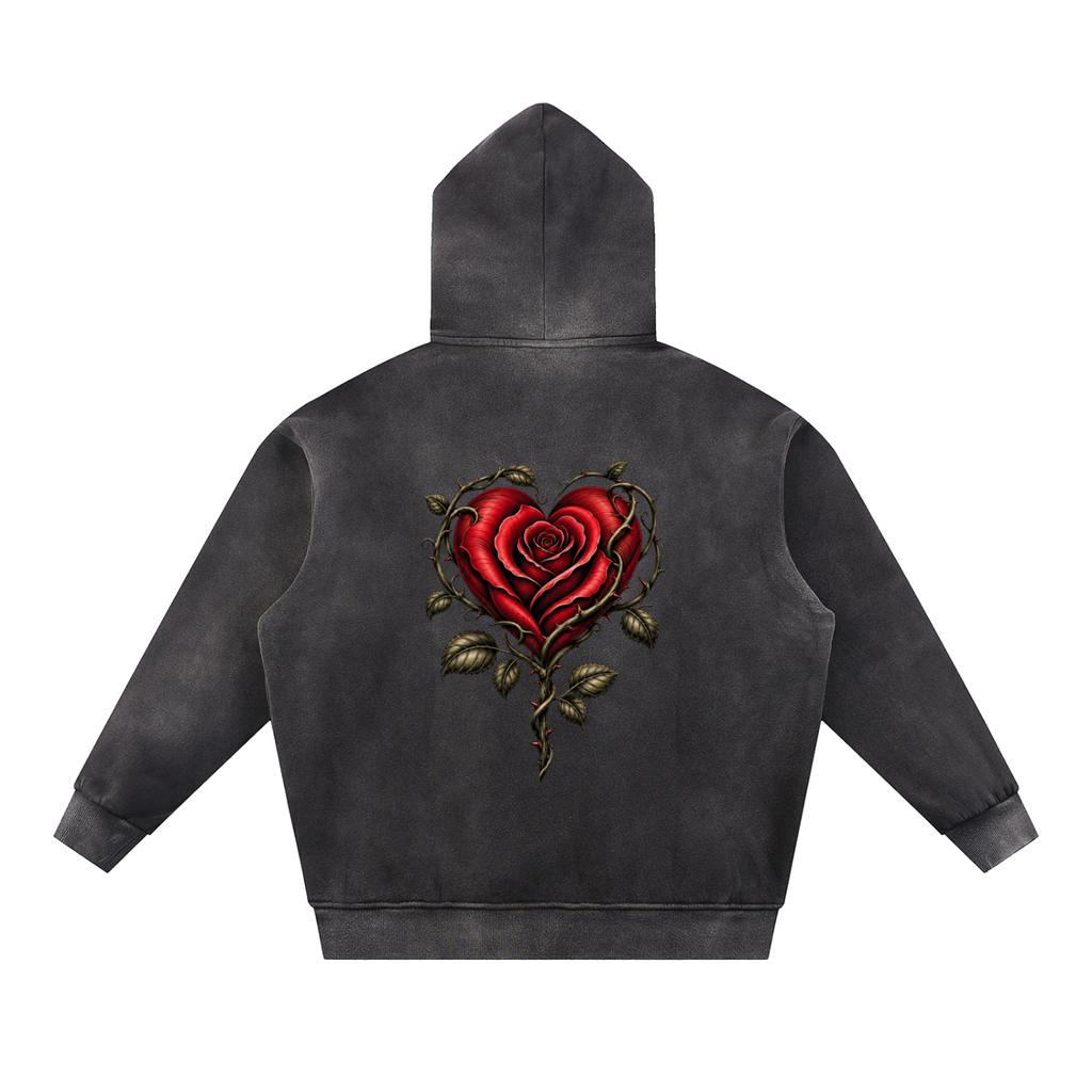 Love, Sun Fade Contrast Tape Fleece Set