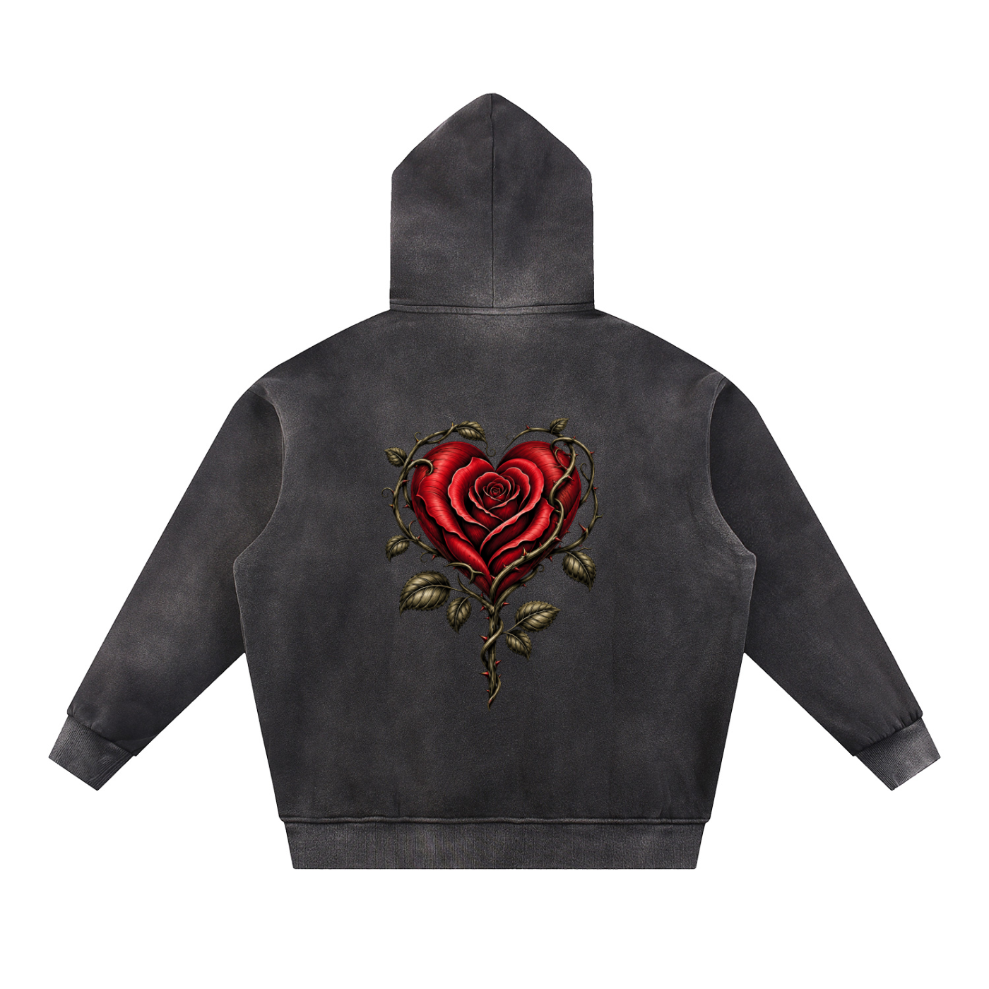 Love, Sun Fade Contrast Tape Fleece Set