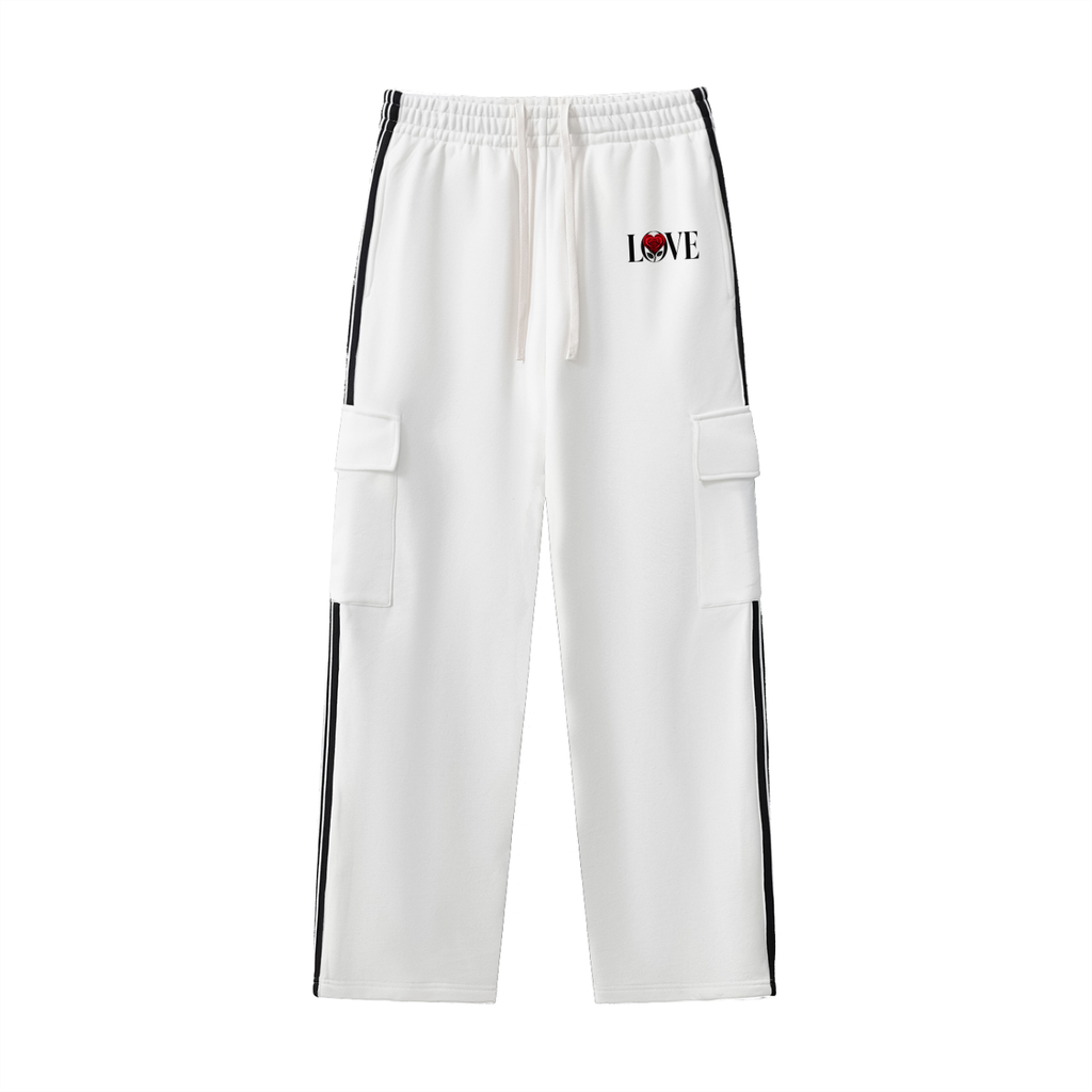 Love Side Stripe (Hoodie and Sweatpants ) Male Set