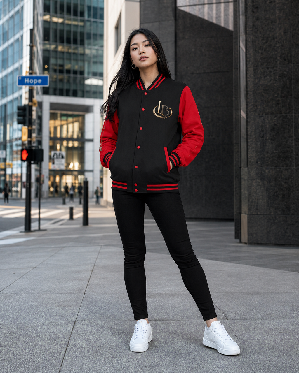 Love Brand Heavyweight letterman jacket