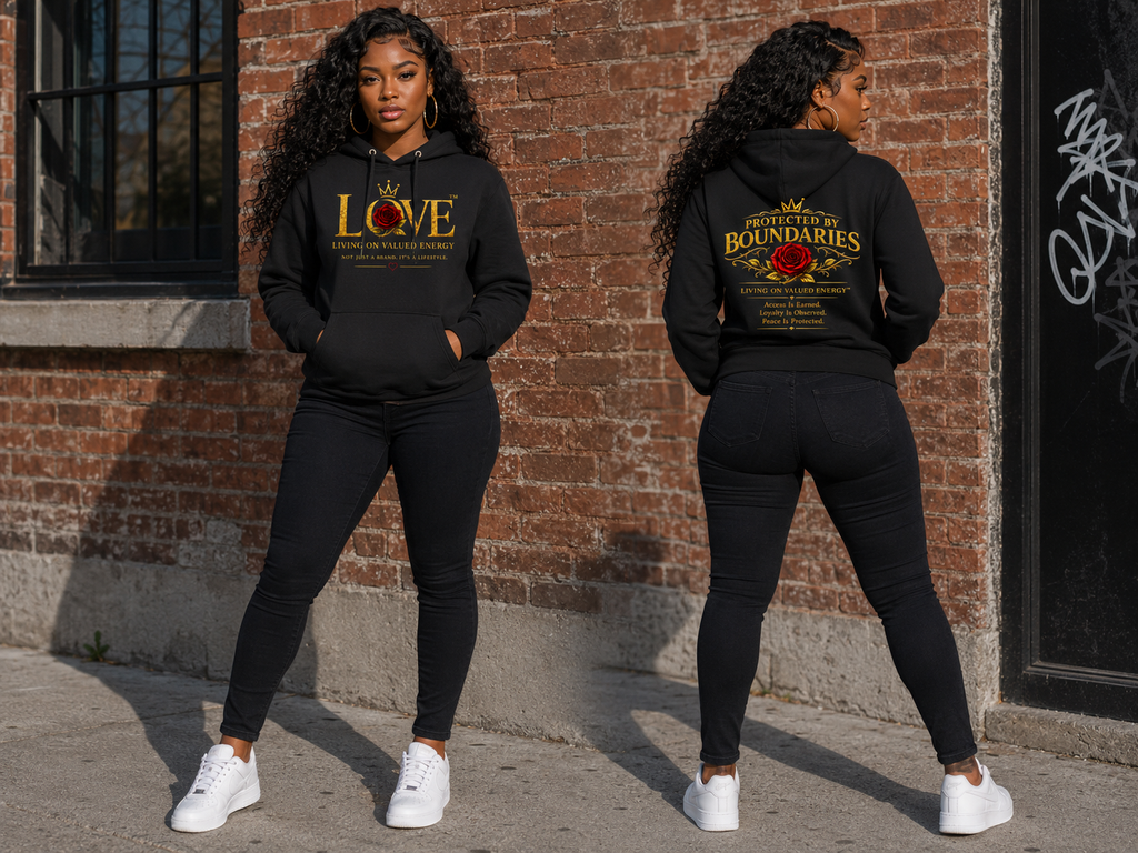 Protected By Boundaries (Women) Classic Cotton Hoodie