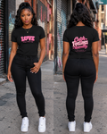 Catching Feelings Responsibly Bodycon Crewneck T-Shirt