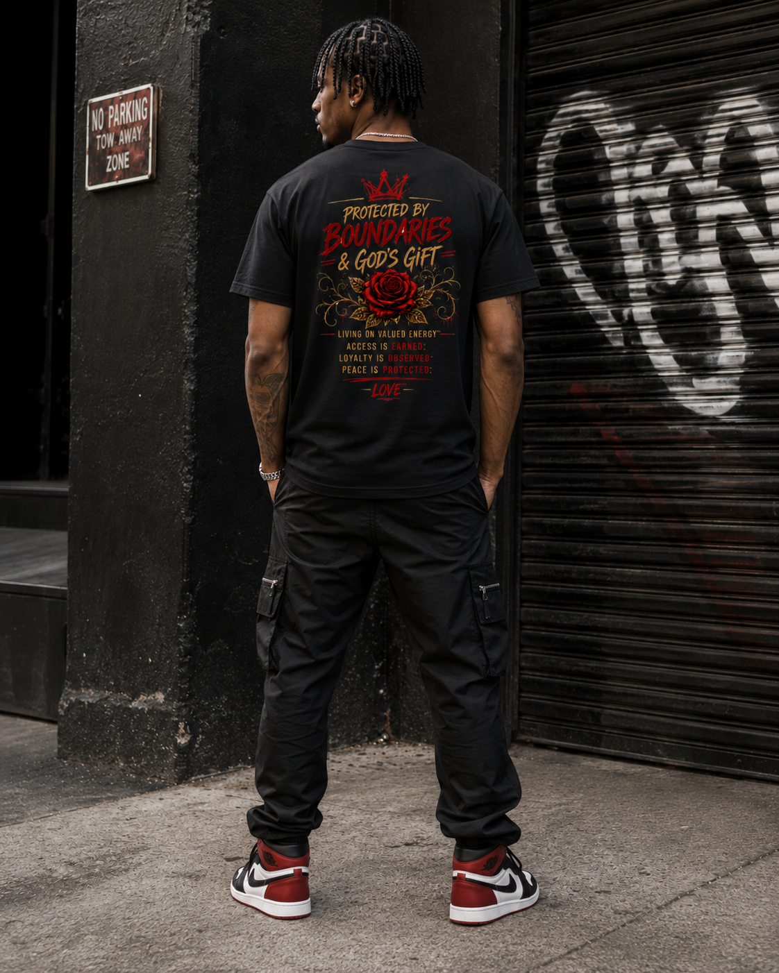 Protected By Boundaries Cooling Performance T-Shirt