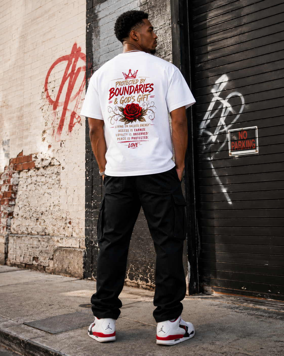 Protected By Boundaries Cooling Performance T-Shirt