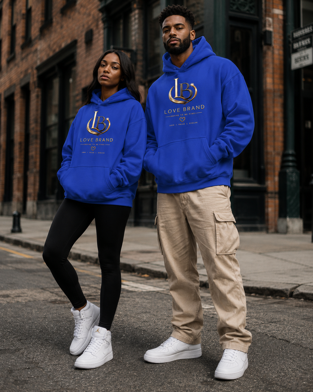 Refine To Be Fine Oversize Fleeced Hoodie