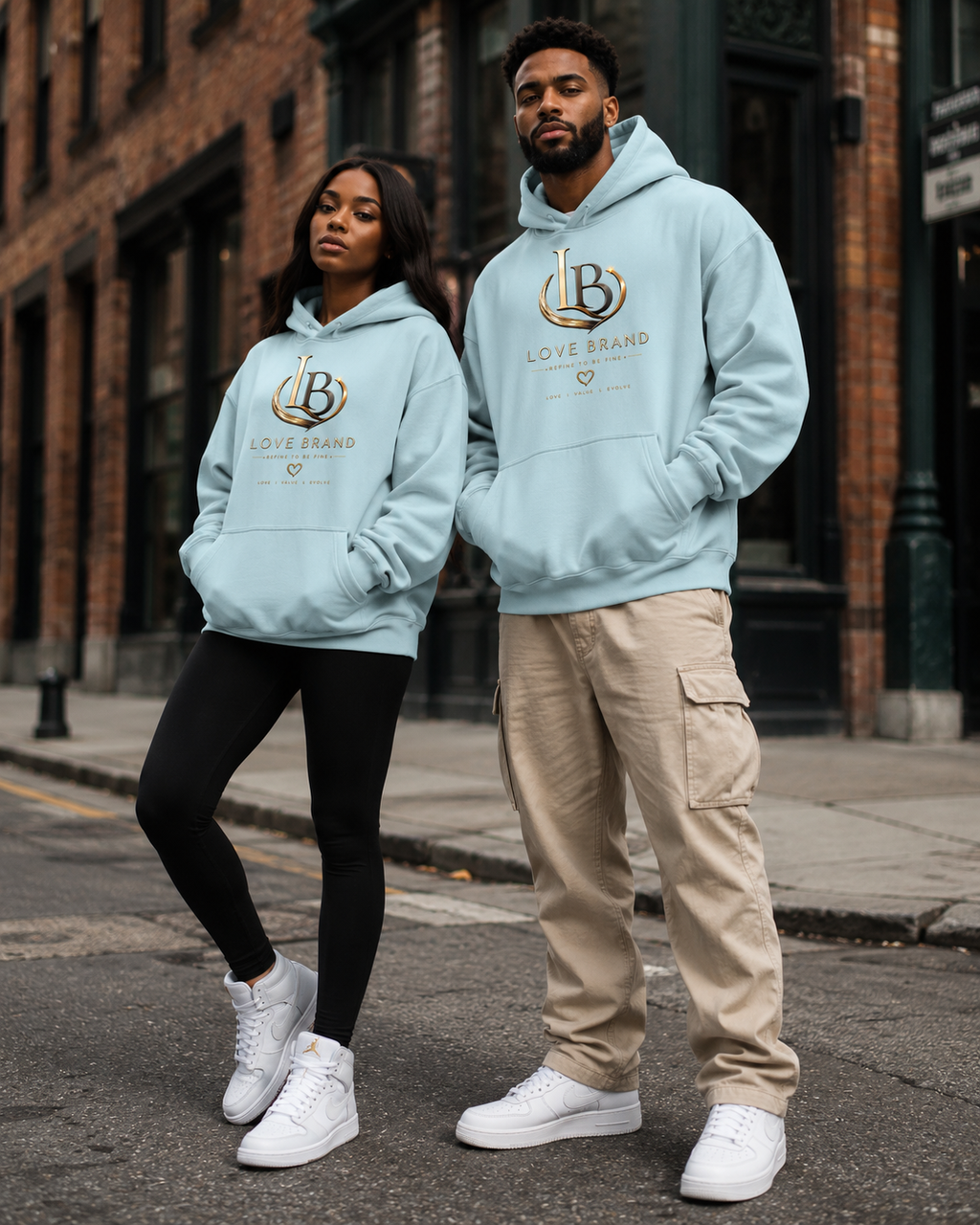 Refine To Be Fine Oversize Fleeced Hoodie