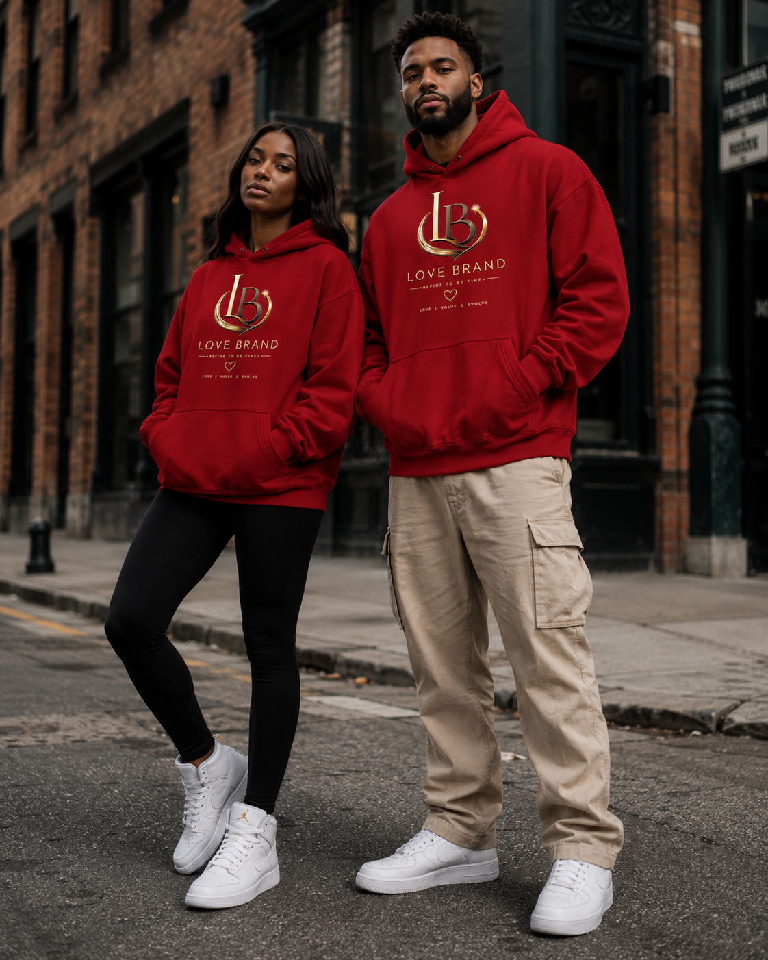 Refine To Be Fine Oversize Fleeced Hoodie