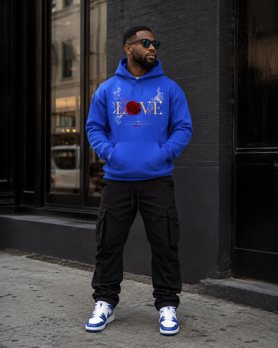 Love (Living on Valued Energy) Oversize Fleeced Hoodie