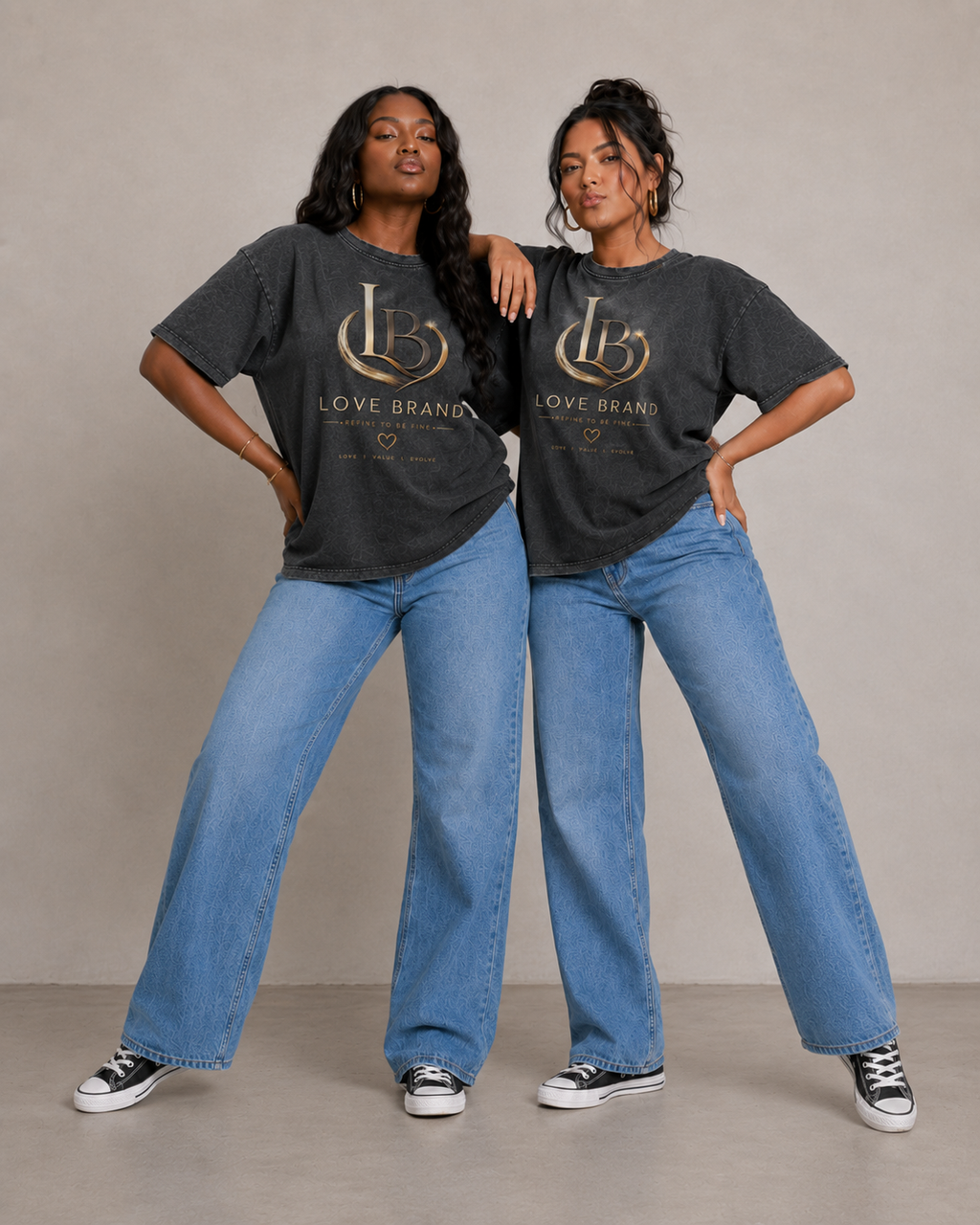 Vintage Wash Drop Shoulder T-shirt
