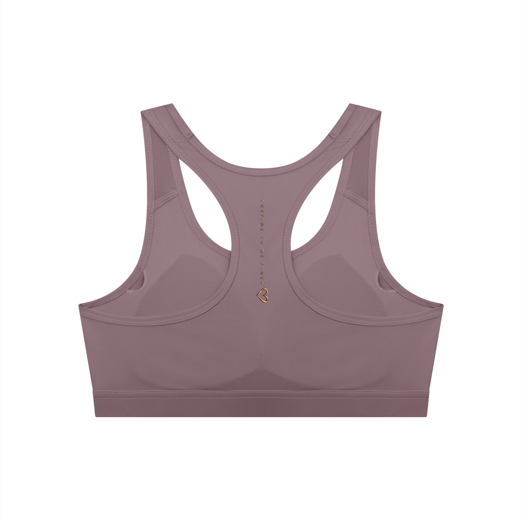 Refine to be Fine (Love) Women's Cropped Sports Bra