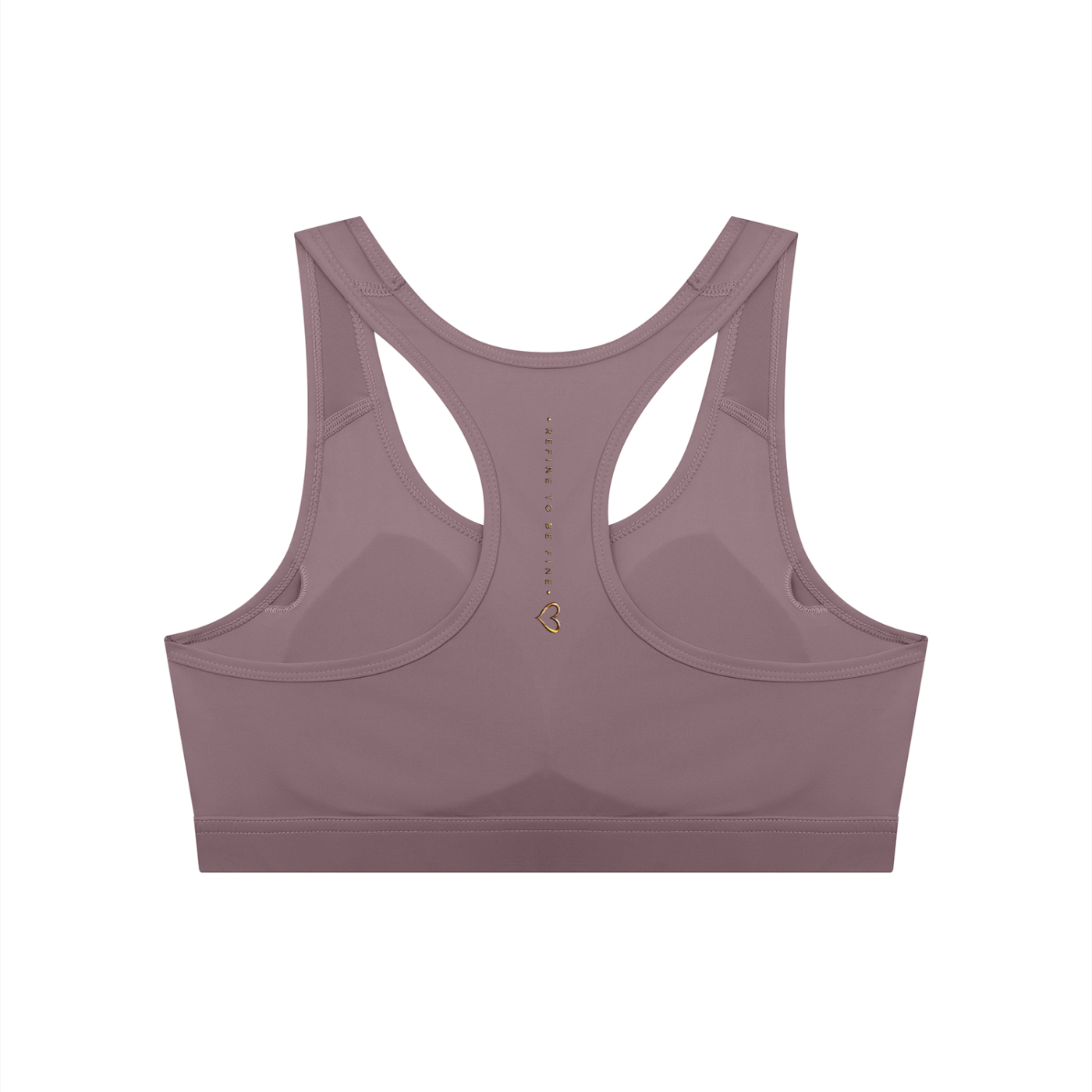 Refine to be Fine (Love) Women's Cropped Sports Bra